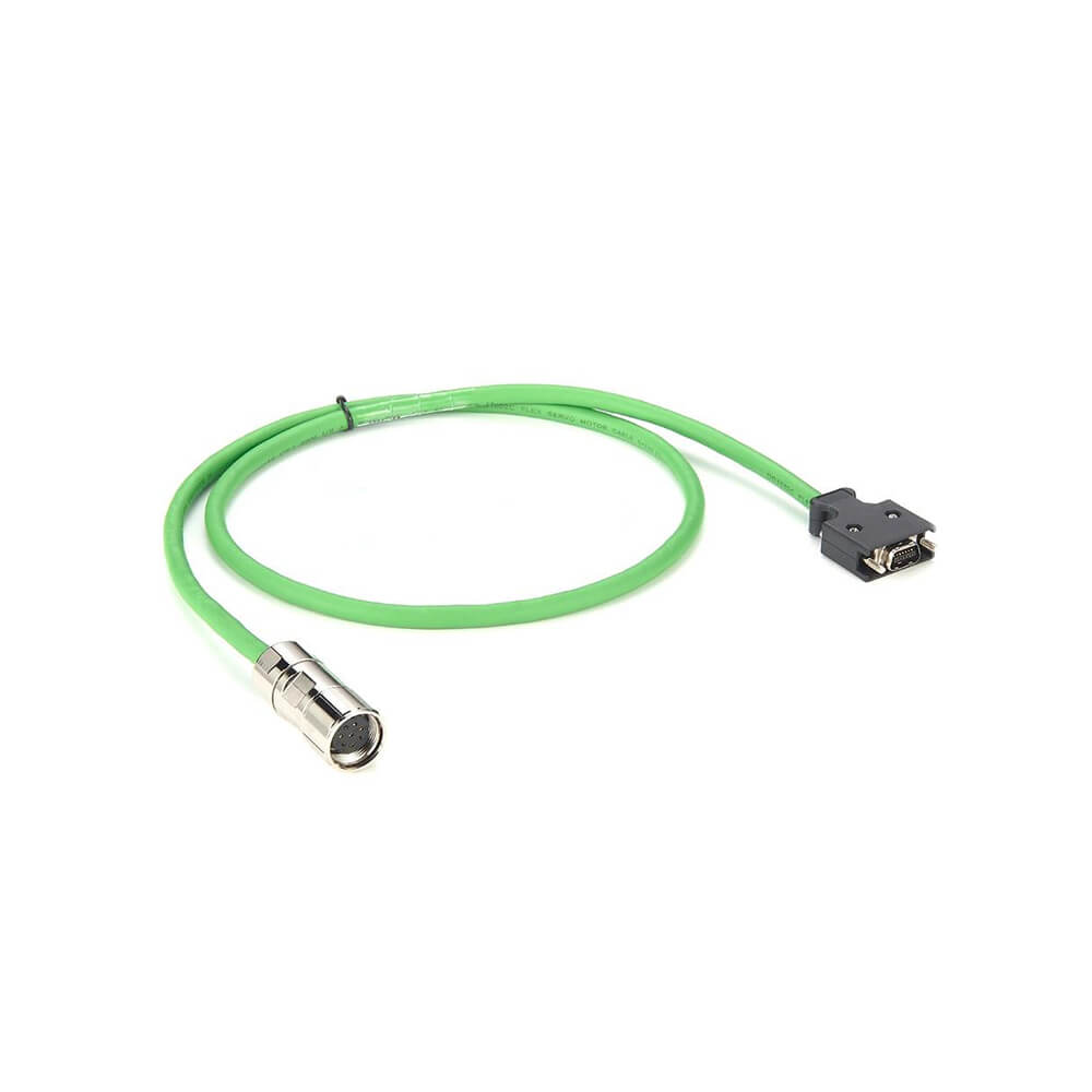 Elecbee Siemens V90 Incremental Encoder Cable 1M 16FX3002-2CT12-1AD0 - Pre-Assembled Signal Cable for High Precision in Machine Tools and Automation